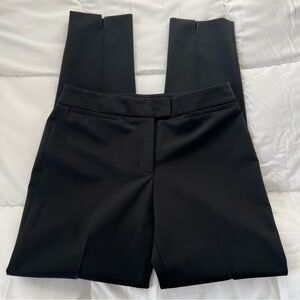 Peserico Italy Handmade Tailored Pants Black Luxury Size 42 Size 8